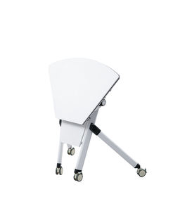 Produttori di mobili per tavoli da conferenza pieghevoli per ufficio tavolo da allenamento per riunioni scrivania pieghevole con ruote - Product Image 2