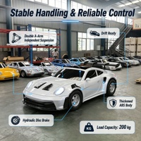 Kart électrique 3000W Mini GT3 pour adultes, kart de course et de drift, châssis stable, faible bruit, divertissement