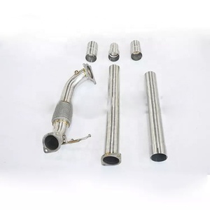 GRWA Tuyau d'échappement en acier inoxydable pour VW GOLF GTI R2O MK6 CC PASSAT MAGOTAN 2008-2013 EA888 2.0 - Product Image 3
