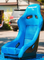 Siège baquet de course universel en tissu de haute qualité pour simulateur de course et cockpit de voiture de course - Vente en gros usine