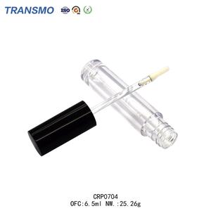 Emballage de gloss à lèvres, gloss à lèvres personnalisé, contenants de gloss à lèvres avec pinceau, tubes de gloss à lèvres transparents avec applicateur, 6,5 ml - Product Image 3