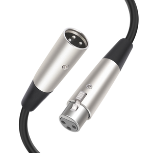 Câble audio blindé XLR 3 broches mâle-femelle avec gaine en PVC pour console de mixage et <span class=keywords><strong>lecteur</strong></span> <span class=keywords><strong>DVD</strong></span> - Product Image 1
