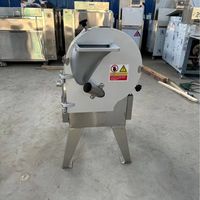 Máquina Comercial de Alta Velocidad para Cortar y Rebanar Verduras con Motor DC, Picadora Rebanadora de Vegetales de Alta Velocidad para Restaurantes
