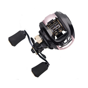 WEIHE Reel Pancing 6 + 1BB, Kecepatan Tinggi 6.5:1 Rasio Gigi Umpan Casting Kekuatan Pengereman dengan Tangan Kiri Kanan Opsional - Product Image 4