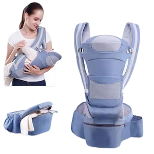 Baby <strong>Carrier</strong> Newborn to <strong>Toddler</strong> with <strong>Hip</strong> Seat 6-in-1 Ergonomic All Positions Infant <strong>Carrier</strong> Soft Baby <strong>Carrier</strong> for All Seasons - Product Image 6