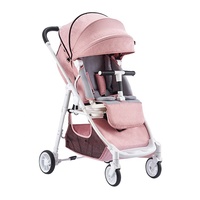 Poussette bébé 4 roues légère et luxueuse 2022, pliable, nouveau modèle, deux places, vente en gros d'usine à prix avantageux
