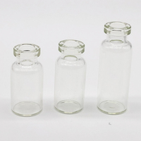 Flacons en verre en promotion, flacons de sérum vides transparents 3ml 5ml 7ml 10ml, flacons stériles prêts à remplir, flacons injectables