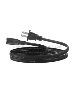 1,5 M Iec-Netz kabel H03vvh2-f 2*0,75mm Abb. 8 EU-europäisches 2-poliges Iec320 C7-Netzkabel