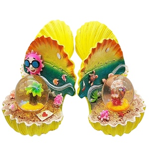 Offre Spéciale personnalisé polyrésine océan Souvenir <span class=keywords><strong>d</strong></span>écoration cadeaux coquille boule à neige <span class=keywords><strong>tortue</strong></span> - Product Image 2