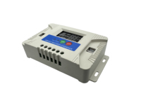 Contrôleur de charge solaire PWM Santer PK30 30A 40A 50A 12V 24V 48V 360W 4USB avec écran numérique