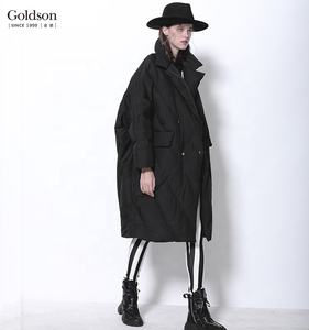 Nueva de moda de chicas de piel de mapache de pato abajo chaqueta de la chaqueta de las mujeres con piel real - Product Image 5