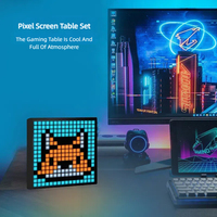 Écran LED RGB à pixels, affichage intelligent, contrôle par application, cadre photo numérique programmable, lumière intelligente pour la maison