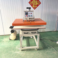 Presse à chaud grand format 80x100 à station unique pour sublimation et impression de t-shirts