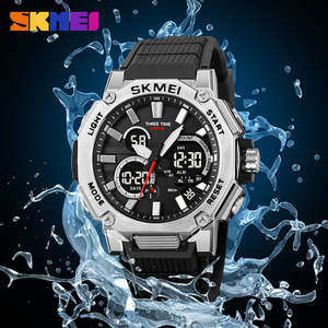 Montres pour homme antichoc, luxe, sport, montres analogiques-digitales, montre-bracelet SKMEI 2219 pour homme - Product Image 6