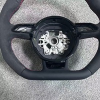 Volant en cuir Alcantara pour Audi S1 S3 S4 S5 S7 S8 A1 A3 A4 A5 A6 B9 B8.5 B8 R8 TT TTRS TTS Q3 Q5