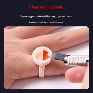 Anillo de Silicona para <span class=keywords><strong>Tatuajes</strong></span> Semipermanentes, Desechable, Suave y Elástico, para Cejas, Ojos y Labios, Herramientas y Suministros para <span class=keywords><strong>Tatuajes</strong></span>, Comercio Transfronterizo - Product Image 3