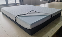 Mittlere weiche Queen Size 12-Zoll-Gel-Memory-Foam-Matratze zur Linderung des Schlaf drucks
