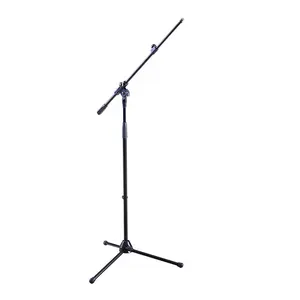 Hotselling Stage Gebruik Rechte Slash Microfoon Stand Met Arm Microfoon Stand
