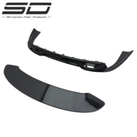 Pièces de rechange en fibre de carbone SD Perfect Fitment pour kit carrosserie Porsche 992 Turbo S, directement de l'usine, haute performance
