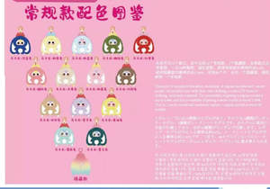 Bébé trois jolie fille cadeau Macaron lapin V2 boîte aveugle peluche bébé trois Lilyrabbit <span class=keywords><strong>ville</strong></span> V2 boîte aveugle - Product Image 4