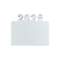 Nouvelle Offre Promotionnelle du Nouvel An : Plaque Photo Personnalisable 2026, Cadre Photo DIY 2026, Cadre Photo Vierge pour Sublimation 2026