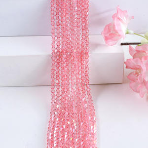 Cuentas de Vidrio Bicónicas de 3 mm, Color <span class=keywords><strong>AB</strong></span> Teñido, Cristal de Diamante, Cuentas Sueltas para Bisutería Hecha a Mano - Product Image 6