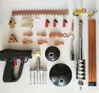 86pcs Mini Machine à Souder Kit de Réparation de Spot Automatique Extracteur de Dent de Voiture en Acier Soudeur de Goujon Tirant Marteau Outil Système
