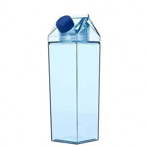 Plastic PS Leakproof Water <b>Bottle</b> 500ml/750ml/1000ml/1900ml <b>with</b> Push-Pull Lid & <b>Straw</b> for Party Use - Product Image 4
