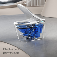 Salle de bain de luxe une pièce bidet automatique commode bidet intelligent au sol toilette intelligente automatique japonaise