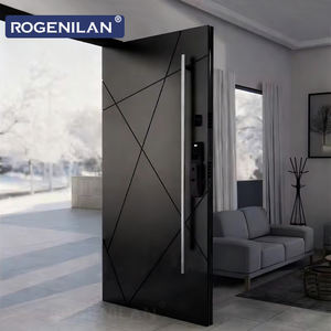 Portes <span class=keywords><strong>de</strong></span> sécurité blindées extérieures en aluminium sur mesure Rogenilan, anti-effraction, pour entrée principale des maisons - Product Image 5