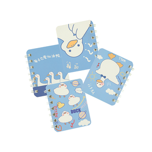 A7 1C/1C Thẻ trắng vịt gỗ miễn phí giấy nhỏ dễ thương Nhật ký Tạp Chí kế hoạch in ấn tùy chỉnh Cuốn sách tập thể dục cho các trường học - Product Image 2