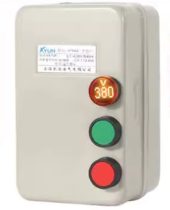 380Vmagnetic Starter con indicatore di tensione per motore trifase con guasto di fase e sovraccarico di protezione ventilatore e interruttore della pompa - Product Image 3