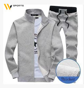 Haute qualité grande taille maternité Slim Fit hommes velours Jogging survêtements Logo personnalisé nouveaux imprimés respirant court hiver - Product Image 1