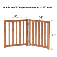 Barrière de sécurité pliable en bois durable pour bébé, autoportante, pour enfants, pour intérieur, porte, escalier, taille et couleur personnalisables, adaptée à l'âge