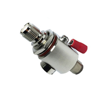 0-3G RP BLQ Pararrayos Antena Protector contra sobretensiones para protección contra rayos y puesta a tierra