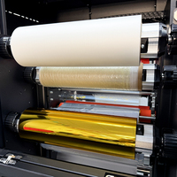 Printer UV DTF A3 Otomatis Laris Manis 60cm, Pencetak Film Emas dan Perak dengan Laminator