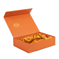 Boîte cadeau en papier rigide imperméable avec logo personnalisé, estampage à chaud, emballage haut de gamme pour montres, boîtes imprimées personnalisées, doublure en éponge