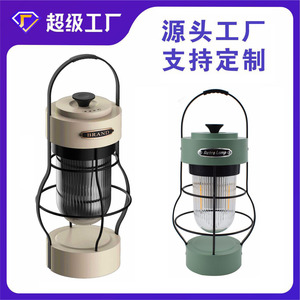 Retro Lamp Outdoor Camping Light 550 Lumen LED Hanging <b>Lantern</b> Warm White Light For Tent Use - Product Image 4