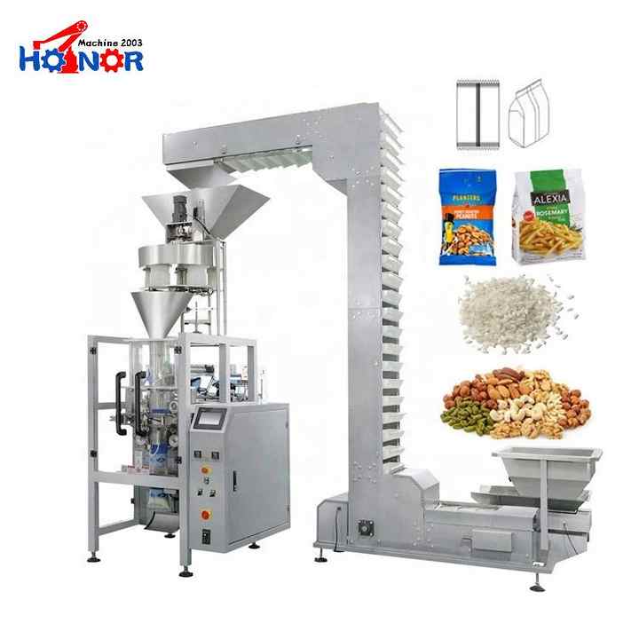 Rice Packing Machine 1kg 2kg Cup Full-automatic Bag-making and Coffee ...