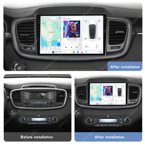 DUDUAUTO UIS7870 <span class=keywords><strong>Autoradio</strong></span> 2K UHD bi-bande GPS multimédia Android Auto sans fil CarPlay pour Kia Sorento 3 2014 2015 2016 2017 - Product Image 3