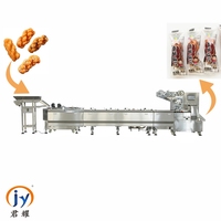 Machine d'emballage automatique de gâteaux de riz à haute efficacité avec alimentation par disque incliné, certifiée CE