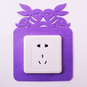 Couvertures d'interrupteur de maison d'autocollants de feutre de lumière d'approvisionnement d'usine - Product Image 4