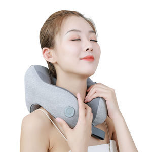 Bantal Pijat Leher Servikal <span class=keywords><strong>2026</strong></span> dengan Traksi Leher Elektrik, Busa Memori, Kompres Hangat, Pijatan Shiatsu Mendalam, Getaran, dan Pemanas - Product Image 2