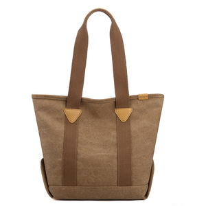 Bolsos de Hombro de Lona Impermeables al por Mayor de Fábrica, Bolsos de Trabajo con Múltiples Bolsillos, Bolsos de Mano para Maestras y Mujeres - Product Image 5