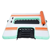Rampe gonflable pour chien en PVC écologique, plateforme flottante pour bateaux et piscines