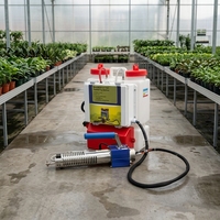 Pulvérisateur portatif mini à froid, alimenté par batterie au lithium, pour la désinfection des plantes agricoles et la pulvérisation de pesticides