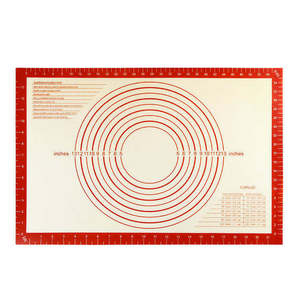 <span class=keywords><strong>Tapis</strong></span> de pâtisserie en silicone antidérapant XL-Extra Large 70x50 cm, utilisé pour rouler la pâte, la pâte à <span class=keywords><strong>sucre</strong></span>, la croûte de tarte et la cuisson. - Product Image 3