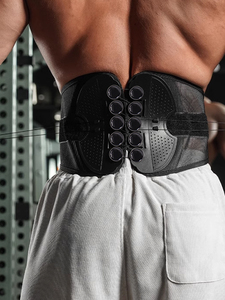 Unisex Lumbar Support Wrap Breathable Waist <b>Back</b> <b>Brace</b> Protector Guard for Posture Corrector Waist Warm - Product Image 4