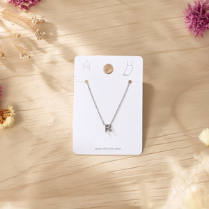 Chaîne de cheville en acier inoxydable lettre R, design minimaliste pour femme, bijoux tendance - Product Image 3