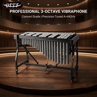 The Orchestra Plays a 37 Key Electric Vibraphone, a Steel Sheet Instrument, and a Bell Instrument